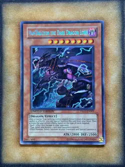 Yugioh Van'Dalgyon the Dark Dragon Lord YR01-EN001 Secret Rare NM - Image 1