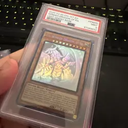 PSA 9 - The Winged Dragon Of Ra - LED7-EN000 - Ghost Rare - 1st Edition - Image 3