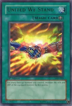 YuGiOh - United We Stand 1st Edition [LON - LON-049] - NM/Ultra Rare - Image 1