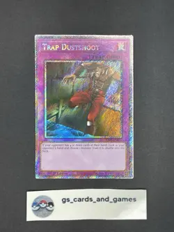 Trap Dustshoot RA05-EN077 Platinum Secret Rare - YuGiOh TCG Rarity Collection 5 - Image 1