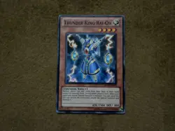Yugioh Thunder King Rai-Oh RYMP-EN074 Moderate Play - Image 1