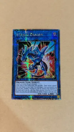 YUGIOH STRIKER QUARTER CENTURY SECRET RARE 1ST NM RA01-EN046 NM - Image 1