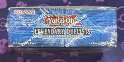 Yugioh Legendary Duelists White Dragon Abyss Booster Box 1st Edition - Sealed - Image 5