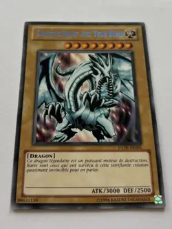 Yu-Gi-Oh - DRAGON BLANC AUX YEUX BLEUS - DL09-FR001 - Titre Bleu - NM F - Image 2