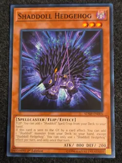 Shaddoll Hedgehog - SDSH-EN005 - YuGiOh- Common VLP - Image 1
