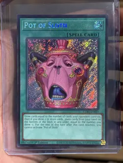 Pot of Sloth CORI-EN061 Yugioh! Chaos Origins 1st Edition - Image 1