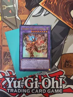 YUGIOH INVOKED MAGISTUS OMEGA BPRO-EN100 ULTRA 1ST ED NM - Image 2