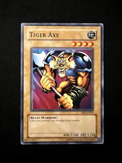 Tiger Axe DB2-EN091 C Dark Beginning 2 Yu-Gi-Oh Unlimited LP - Image 1