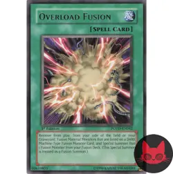 Yugioh Overload Fusion POTD-EN042 Rare 1st Edition NM - Image 1