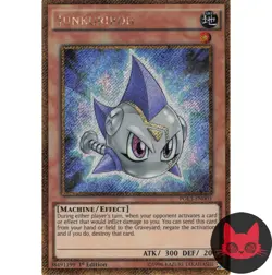 Yugioh Junkuriboh PGLD-EN003 Gold Secret Rare 1st Edition LP - Image 1