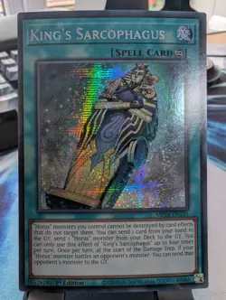 YuGiOh! King's Sarcophagus MP24-EN125 Secret Rare 1st Ed* - Image 1