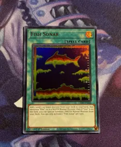 Yugioh - Fish Sonar - LED9-EN020 - Ultra Rare NM (x1) - Image 1