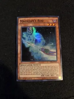 Magician's Rod - TDIL-EN019 - Super Rare - 1st Edition - Image 1