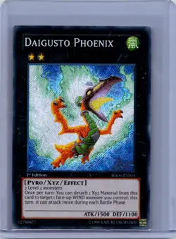 Daigusto Phoenix 1st Edition Secret Rare Hidden Arsenal 6: Omega Xyz HA06-EN054 - Image 1