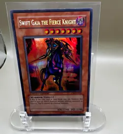 Konami Yu-Gi-Oh! TCG Swift Gaia the Fierce Knight CT1-EN004 Ltd Ed Foil - Image 1