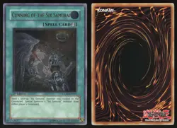 Cunning of the Six Samurai (UTR) GLAS-EN061 Ultimate Rare 1st Edition YU-GI-OH - Image 3
