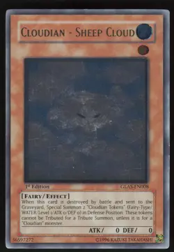 Cloudian - Sheep Cloud (UTR) GLAS-EN008 Ultimate Rare 1st Edition YU-GI-OH - Image 1