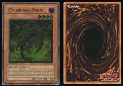 Cyberdark Horn (UTR) CDIP-EN001 Ultimate Rare 1st Edition YU-GI-OH - Image 3