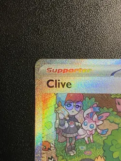 Clive SIR 236/091 Pokemon TCG S&V Paldean Fates Special Illustration Rare - NM - Image 3