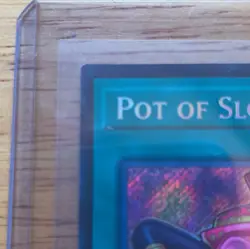 Konami Yu-Gi-Oh! Pot of Sloth CORI-EN061 Secret Rare Holo 1st Ed - Image 3