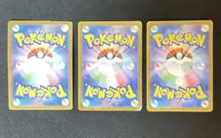 Pikachu Promo Mcdonald's 020/M-P Pokemon Card Japanese 2025 Set of 3 - Image 2