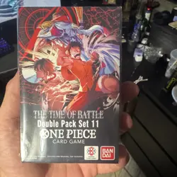 Bandai One Piece Card Game Time of Battle Double Pack Set 11 DP-11 24 Cards - Image 1