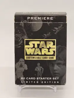 1995 Star Wars Customizable Game 60 Card Starter Set Premiere Limited Edition - Image 1