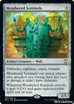 MTG Weathered Sentinels Card #85 Commander: Streets of New Capenna NM Magic - Image 1