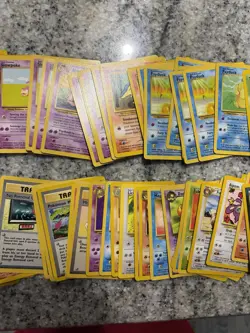 Vintage Pokemon Lot (No Energy’s) Common Uncommon Trainers Rares Cards - Image 4