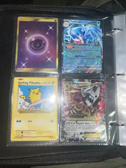 Pokemon Binder With Cards Lot. Team Up/gx/ex/vmax/promos. - Image 3