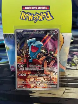 Team Rocket's Wobbuffet 2025 Pokemon Destined Rivals #203 Black Star Promo - Image 1