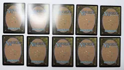 Full Art Basic Land Cards Set Of 10 Foil Marvel Super Heroes Magic The Gathering - Image 5