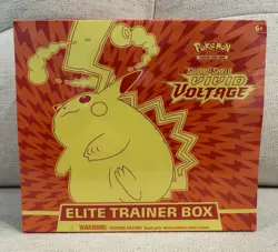 Pokemon TCG Sword & Shield Vivid Voltage Elite Trainer Box ETB Factory Sealed 820650807688 - Image 1
