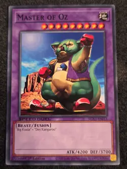 Master of Oz - SGX1-ENI13 - Common - 1st Edition Near Mint Yugioh Card - Image 1