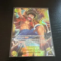 Monkey.D.Luffy OP15-119 SEC - One Piece TCG - English Card Near-Mint Secret Rare - Image 1