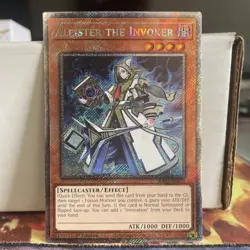 1ST EDITION ALEISTER THE INVOKER 2020 RA04-EN278 YUGIOH CARD (NM) - Image 1