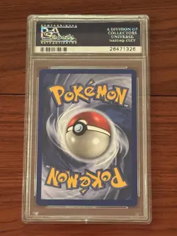 Pokemon 1999 Hitmonlee Fossil 1st Edition Holo Rare #7 PSA 10 Gem Mint English - Image 2