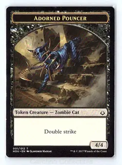 Adorned Pouncer // Horse Double Token NM Hour of Devastation 1 // 10 MTG - Image 1