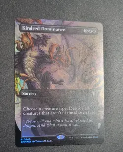 Kindred Dominance (Borderless) Commander Masters Foil - Image 2