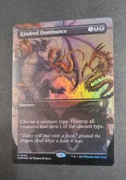 Kindred Dominance (Borderless) Commander Masters Foil - Image 3