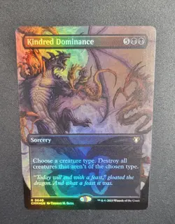 Kindred Dominance (Borderless) Commander Masters Foil - Image 4