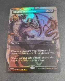 Kindred Dominance (Borderless) Commander Masters Foil - Image 5