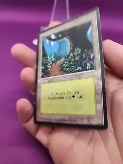 MTG Forest B PATH GERMAN FBB Beta Basic Land MP Rare Revised *CCGHouse* RC - Image 5