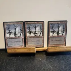 3x - Snow-Covered Swamp - Ice Age - MTG - Magic the Gathering - x3 MP - Image 1