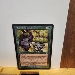 MTG: Nemesis: Saproling Burst: Lightly Played Condition - Image 1