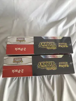 2x Pokemon Surging Sparks ETB & Booster Bundle Costco 2-pack. Factory Sealed - Image 5