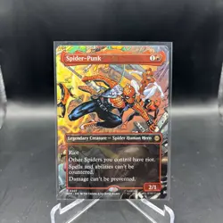 Spider-Punk #0207 SPM R (Borderless) (Non-Foil) MTG Marvel's Spider-Man - Image 1