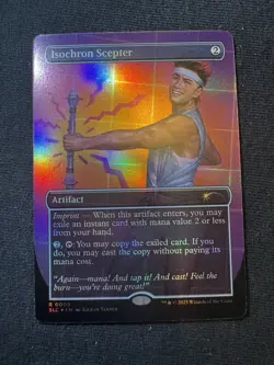 Isochron Scepter - Foil Extended Art Secret Lair MTG - Image 1