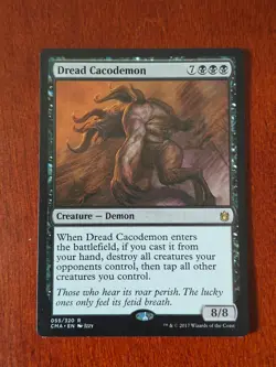 Dread Cacodemon Commander 2011 MTG Magic the Gathering - Image 1