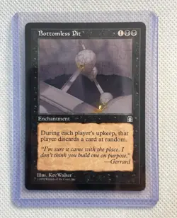 Wizards of the Coast MTG Bottomless Pit Stronghold Regular English - Image 1